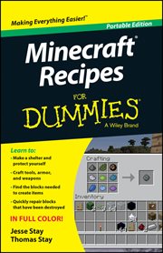 Minecraft Recipes for Dummies cover image