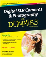 Digital SLR Cameras & Photography for Dummies cover image