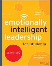 Emotionally Intelligent Leadership for Students : Inventory cover image