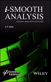 i-Smooth Analysis : Theory and Applications cover image