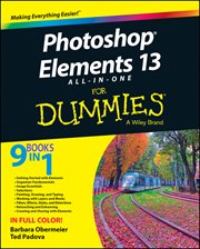 Photoshop Elements 13 All-in-One for Dummies cover image