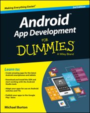 Android App Development for Dummies cover image