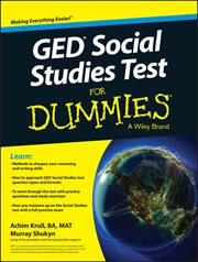 GED Social Studies for Dummies cover image