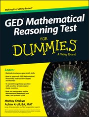 GED Mathematical Reasoning Test for Dummies cover image