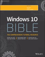 Windows 10 Bible cover image