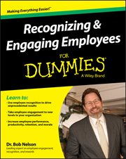 Recognizing & Engaging Employees for Dummies cover image