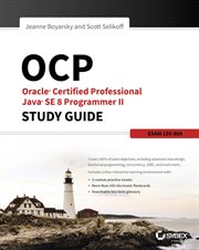 OCP: Oracle Certified Professional Java SE 8 Programmer II Study Guide : Exam 1Z0-809 cover image