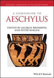A Companion to Aeschylus cover image