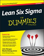 Lean Six Sigma for Dummies cover image