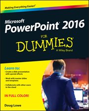 PowerPoint 2016 for Dummies cover image