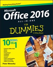 Office 2016 All-In-One for Dummies cover image