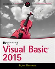 Beginning Visual Basic 2015 cover image