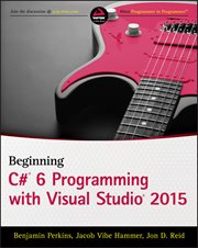 Beginning C# 6 Programming With Visual Studio 2015 cover image