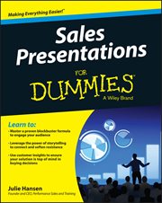 Sales Presentations for Dummies cover image