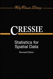 Statistics for Spatial Data cover image