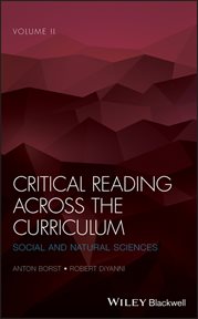 Critical Reading Across the Curriculum, Volume 2 : Social and Natural Sciences cover image
