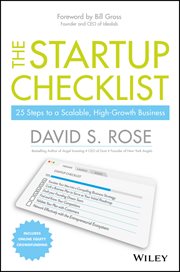 The Startup Checklist : 25 Steps to a Scalable, High-Growth Business cover image