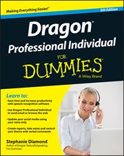Dragon Professional Individual for Dummies cover image