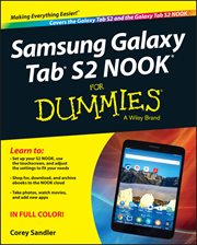 Samsung Galaxy Tab S2 NOOK for Dummies cover image