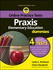 Praxis Elementary Education for Dummies cover image