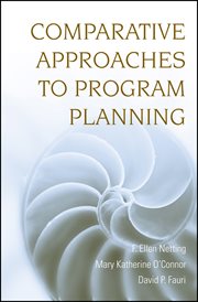 Comparative Approaches to Program Planning cover image