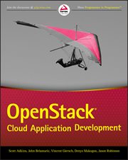 OpenStack Cloud Application Development cover image