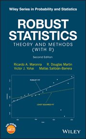 Robust Statistics : Theory and Methods (with R) cover image