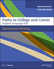 Informative Writing, Teacher Guide, Grades 9-12 cover image