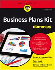 Business Plans Kit for Dummies cover image