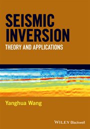 Seismic Inversion : Theory and Applications cover image