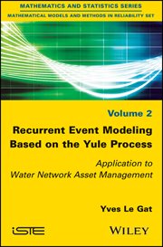 Recurrent Event Modeling Based on the Yule Process : Application to Water Network Asset Management cover image