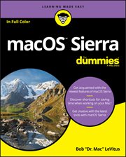 macOS Sierra for Dummies cover image