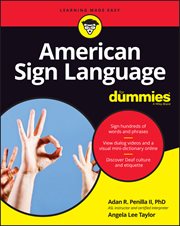 American Sign Language for Dummies With Online Videos cover image