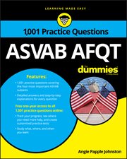 ASVAB AFQT : 1,001 Practice Questions for Dummies cover image