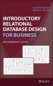 Introductory Relational Database Design for Business, with Microsoft Access cover image