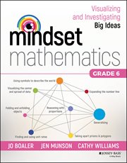 Mindset Mathematics: Visualizing and Investigating Big Ideas, Grade 6 cover image