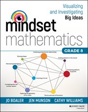 Mindset Mathematics: Visualizing and Investigating Big Ideas, Grade 8 cover image