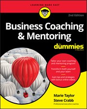 Business Coaching & Mentoring for Dummies cover image