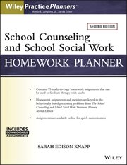 School Counseling and Social Work Homework Planner (W/ Download) cover image