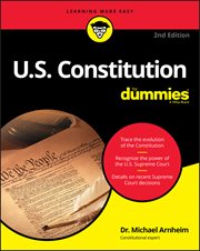 U.S. Constitution for Dummies cover image