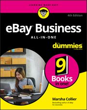 eBay Business All-in-One for Dummies cover image