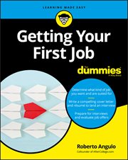 Getting Your First Job for Dummies cover image