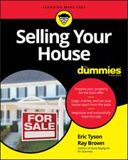 Selling Your House for Dummies cover image