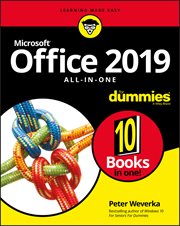 Office 2019 All-in-One for Dummies cover image