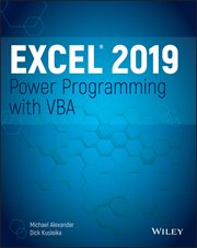 Excel 2019 Power Programming With VBA cover image