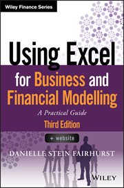 Using Excel for Business and Financial Modelling : A Practical Guide cover image