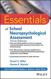 Essentials of School Neuropsychological Assessment cover image