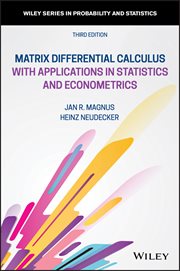 Matrix Differential Calculus With Applications in Statistics and Econometrics cover image