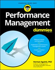Performance Management for Dummies cover image