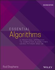 Essential Algorithms : A Practical Approach to Computer Algorithms Using Python and C# cover image